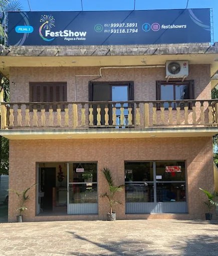 Fachada da Fest Show em Gravataí